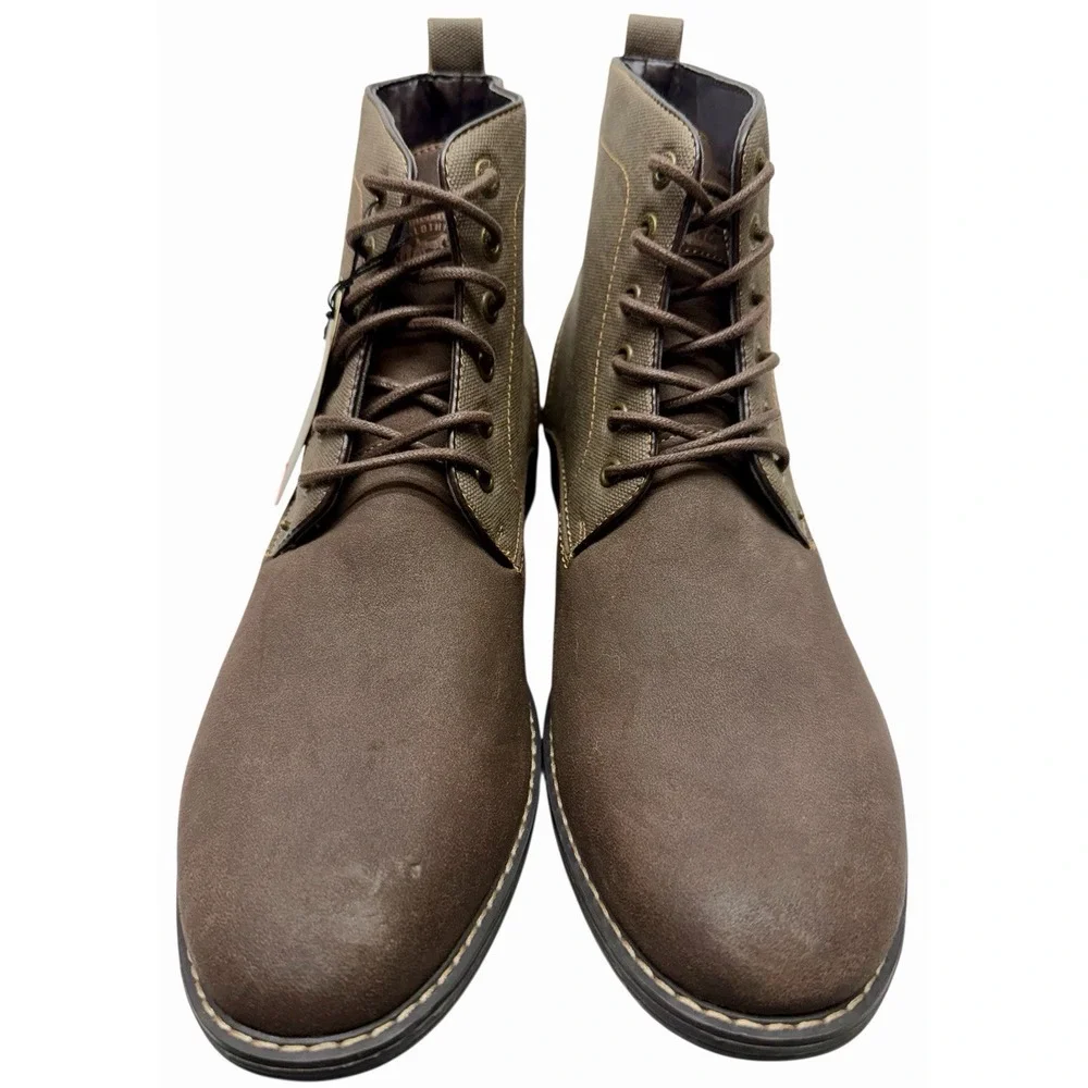 LEVI'S Lakeport DARK BROWN COLOR‎ MEN BOOTS SIZE 13M